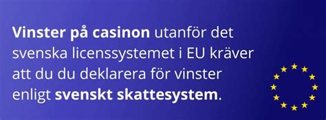 skatt på casinovinster|Skatt på casinovinster .